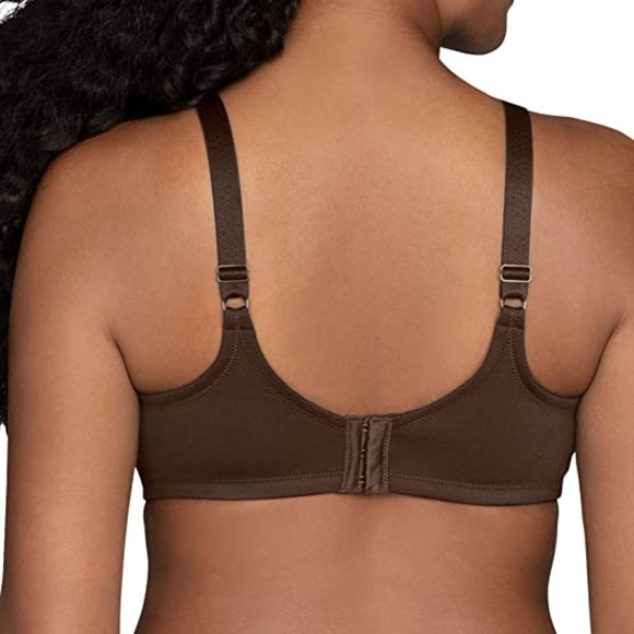 Vanity Fair Women's Beauty Back Smoothing Minimizer Bra 36G Cappuccino Brown Bra - Picture 3 of 5